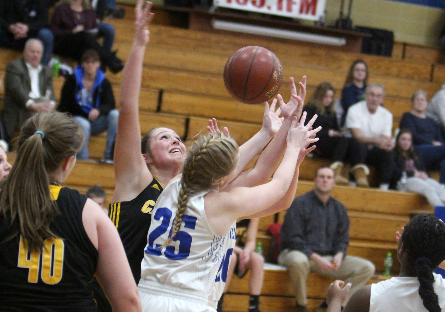 Cadott at McDonell girls basketball 1-3-19